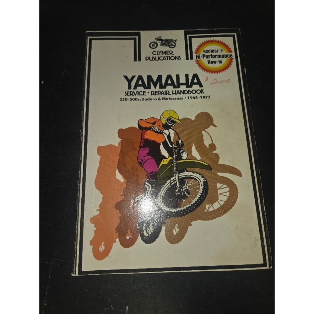 Clymer Yamaha Service Repair Handbook 250-500cc Enduro Motocross 1968-1977